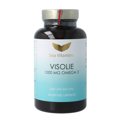 Liever Gezond Omega 3 visolie strong met vitamine E 90 Vegetarische capsules Liever Gezond Omega 3 visolie strong met vitamine E 90 Vegetarische capsules