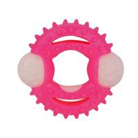 2 stks BG-W177 PET Toys Chew-Bestend Tanden Tanden Schoonmaken Hond Speelgoed Kleur: Roze - thumbnail