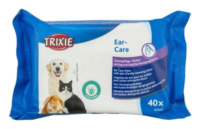 Trixie Oor-Verzorgingsdoekjes 40 stuks