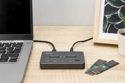 Digitus DIGITUS - NVMe Klonstation USB3.1 Gen2 Typ-C NVMe M.2 SSD Gehäuse USB-C dockingstation Digitus DIGITUS - NVMe Klonstation USB3.1 Gen2 Typ-C NVMe M.2 SSD Gehäuse USB-C dockingstation