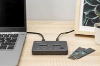Digitus DIGITUS - NVMe Klonstation USB3.1 Gen2 Typ-C NVMe M.2 SSD Gehäuse USB-C dockingstation - thumbnail