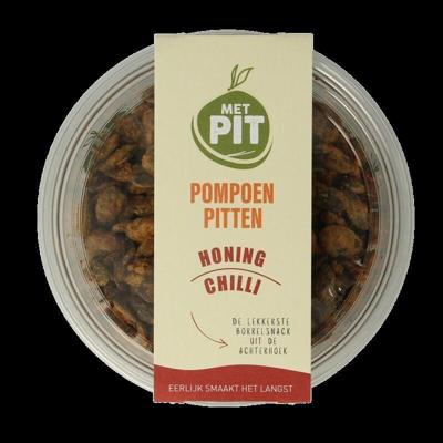 Met PIT Pompoenpitten honing chili 150 Gram