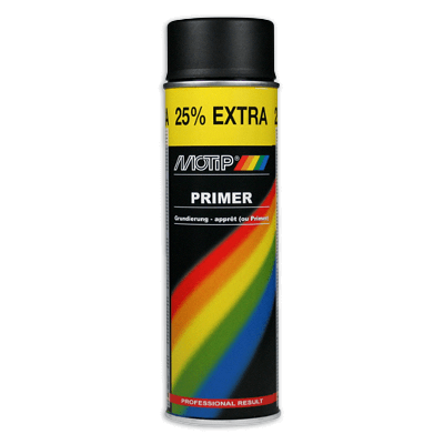 Spuitbus 500ml Primer Zwart