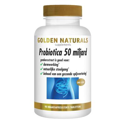 Golden Naturals Probiotica Strong 50 Miljard 90Capsules Golden Naturals Probiotica Strong 50 Miljard 90Capsules