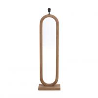 Light & Living Vloerlamp 'Paceco' Mangohout, 119cm hoog (excl. kap) - thumbnail