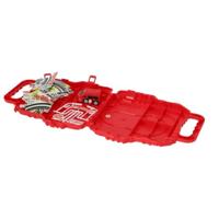 Toi-Toys raceset in koffer verschillende kleuren - thumbnail