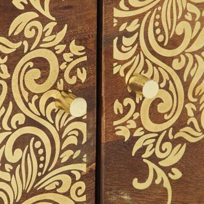 Salontafel Honingbruin 80 x 50 x 40 cm massief mangohout