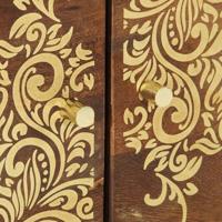 Salontafel Honingbruin 80 x 50 x 40 cm massief mangohout - thumbnail