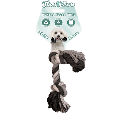 Floss Boss Dental Rope 2 Knot 20 cm