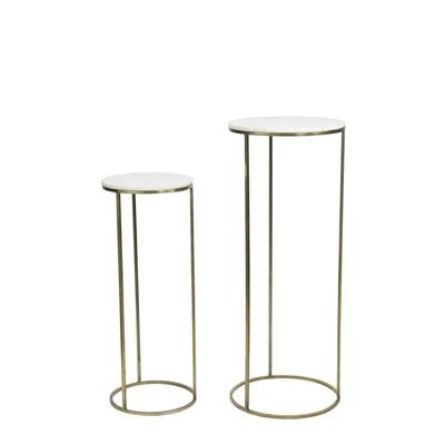 Light & Living Zuil 'Ricardo' Set van 2 stuks, kleur Wit
