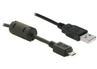 DeLOCK USB-A 2.0 > USB Micro-B kabel - thumbnail