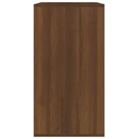 Cosmeticakast 80x40x75 cm bewerkt hout bruineikenkleurig - thumbnail