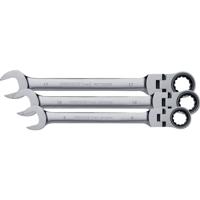 Gedore RED 3300890 R07305005 Steek-ringratelsleutelset Sleutelbreedte (metrisch) 07 - 29 mm - thumbnail