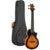 Ortega Neo Series NEO-BS-TSB elektrische bas ukelele met gigbag - thumbnail