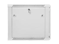 Lanberg WF01-6609-10S rack 9U Wandrek Grijs - thumbnail