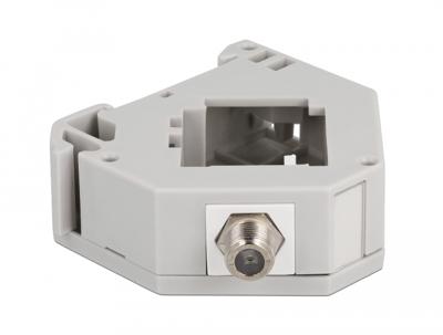 DIN-railadapter met keystone module