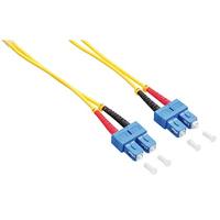 LogiLink FP0SC05 Glasvezel Optische vezel Aansluitkabel 5.00 m Geel 9/125 µ Singlemode OS2 - thumbnail