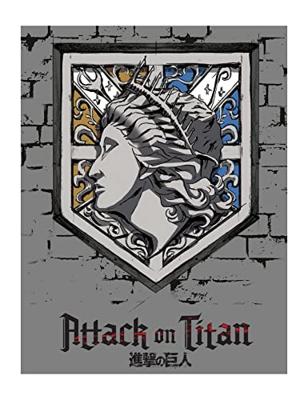 Attack on Titan fleece deken 130 x 170 cm