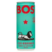 Bos Rooibos Ice Tea Lime & Ginger Blikje - thumbnail