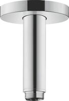 Hansgrohe plafondbevestiging S 100 mm, chroom - thumbnail