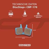CONTEC schijfremblok "discstop+ cbp-170" ct disc brake pads cbp-170 organic - thumbnail