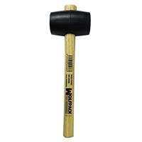 Rubi Zwarte Zachte Rubber Hamer | 750 Gram - 88553 - thumbnail