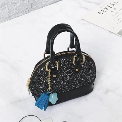 Schattig lederen schoudertas Messenger tas meisjes effen kleur mini zip kleine vierkante zak tote tas (zwart) Schattig lederen schoudertas Messenger tas meisjes effen kleur mini zip kleine vierkante zak tote tas (zwart)