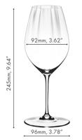 Riedel Wijnglazenset - Witte wijnglazen - Performance - Riesling - 620 ml - 4 Stuks - thumbnail