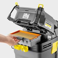 Kärcher NT 30/1 Ap Te L Zwart, Grijs, Geel 30 l 1380 W - thumbnail