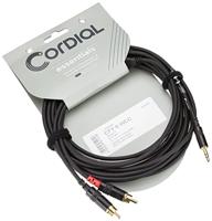 Cordial CFY 6 WCC Rean verloopkabel 2x RCA naar mini-jack 6m - thumbnail