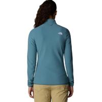 The North Face 100 Glacier 1/4 Zip Fleece Dames Stormy Blue S - thumbnail