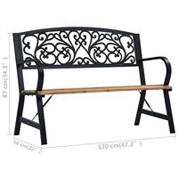 Tuinbank 120 cm hout - thumbnail