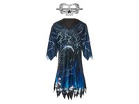 Halloweenkostuum voor kinderen (Magere Hein, 110/116 (4-6 Jaar)) - thumbnail