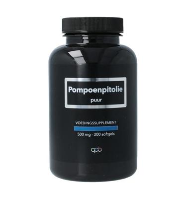 APB Holland Pompoenpitolie puur 500mg 200 Softgels