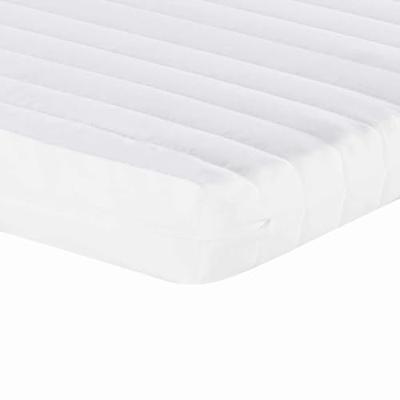 Schuimmatras voor kinderen 7 zone hardheid 20 ILD 80x160 cm wit - thumbnail