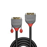 LINDY 36230 0.5m DVI-D Dual Link verlenging, antraciet Line antraciet - thumbnail