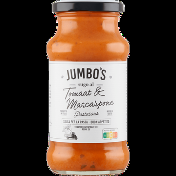 Jumbo&apos;s Tomaat & Mascarpone Pastasaus 350 g