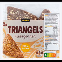 Jumbo Triangels Meergranen 2 Stuks - thumbnail