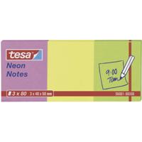 tesa Plaknotitie 56001-00-00 40 mm x 50 mm Pink, Geel, Groen 240 vellen - thumbnail
