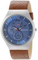 Horlogeband Skagen SKW6161 Leder Bruin 24mm - thumbnail