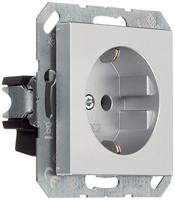 Jung A1520AL Wandcontactdoos Inzetstuk 1-voudig Aluminium 1 stuk(s) - thumbnail