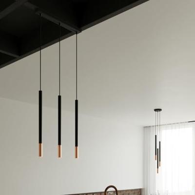 Hanglamp MOZAICA 3P zwart/koper