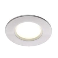 Inbouwspot wit 'Clarkson' Nordlux LED inbouwarmatuur IP65 wit 3-pack 3x4,8W 2700K warm wit - thumbnail