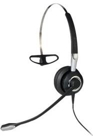 Jabra Biz 2400 II QD Mono NC 3 in 1 Headset Bedraad Neckband, oorhaak, Hoofdband Kantoor/callcenter Zwart, Zilver