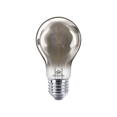 Philips LED Filamentlamp E27 met rookglas - 2.3W vervangt 11W - Warm wit licht