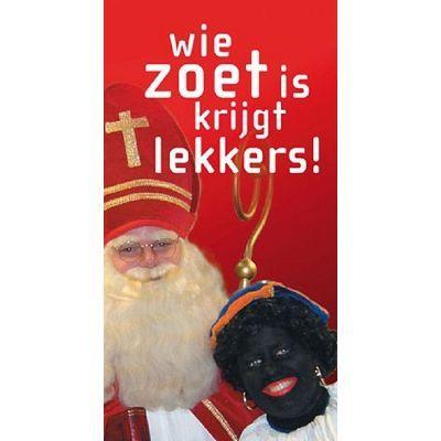 Raambiljet thema WIE ZOET IS KRIJGT LEKK