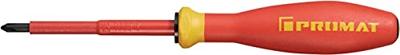Promat/Tecwerk Schroevendraaier | maat PH 1 | klinglengte 80 mm VDE geïsoleerd | m. maatindicatiesysteem - 4000828035