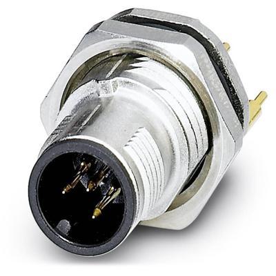 Phoenix Contact 1558551 Sensor/actuator inbouwconnector M12 Aantal polen (sensoren): 5 Stekker, inbouw 20 stuk(s)