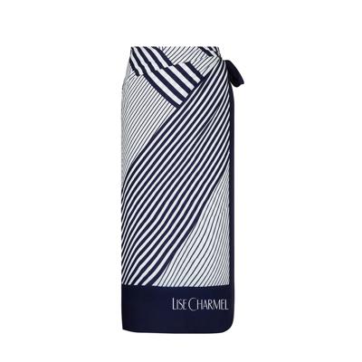 Lise Charmel Beachwear Pareo Rayure En Ligne blauw/wit ASB6085