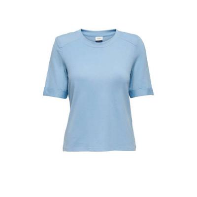 JDY fijngebreide top lichtblauw